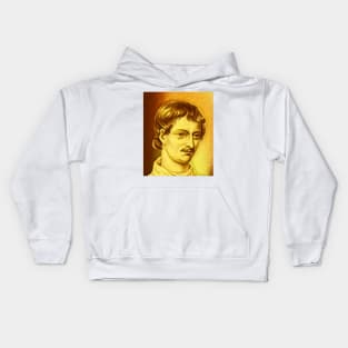 Giordano Bruno Golden Portrait | Giordano Bruno Artwork 8 Kids Hoodie